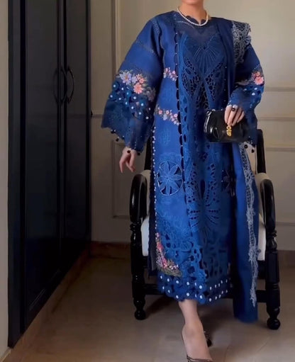 New Collection Women Embroidered 3PCS Suit