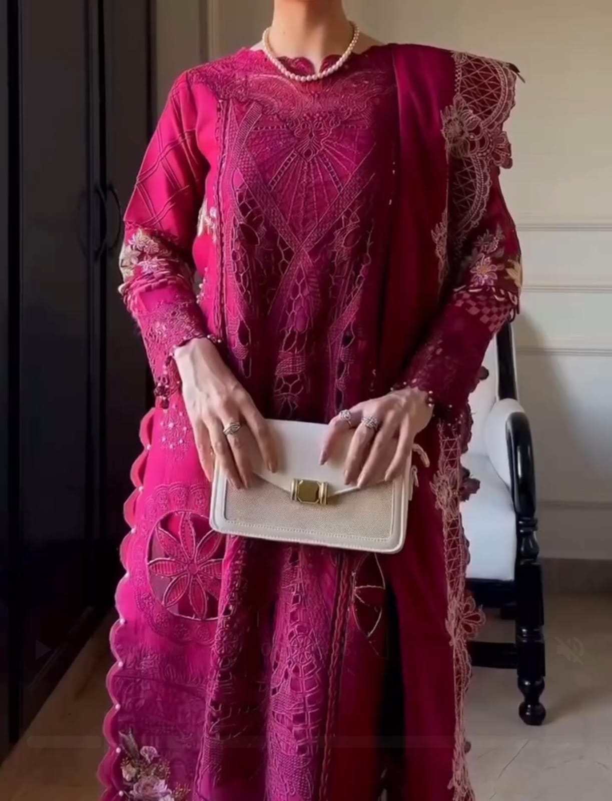 New Collection Women Embroidered 3PCS Suit