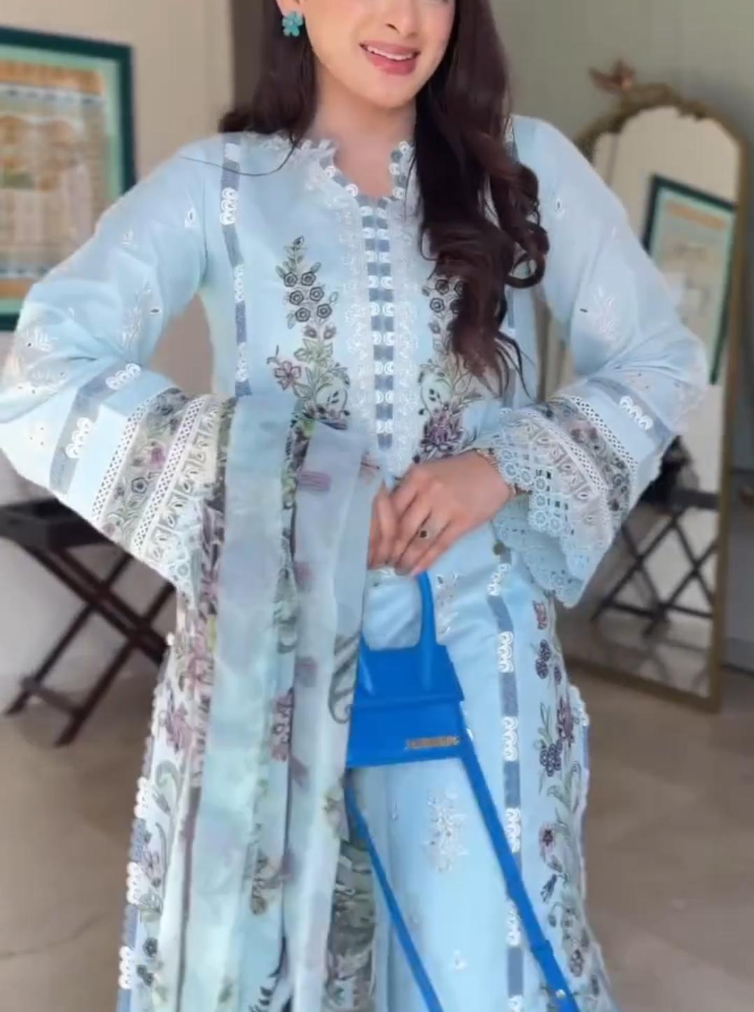 Premium Embroidered 3PCS Suit
