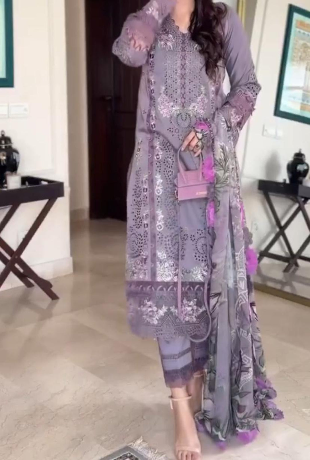 Premium Embroidered 3PCS Suit