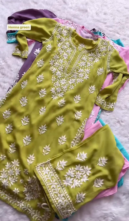 Summer Chikankari 2PC Suit