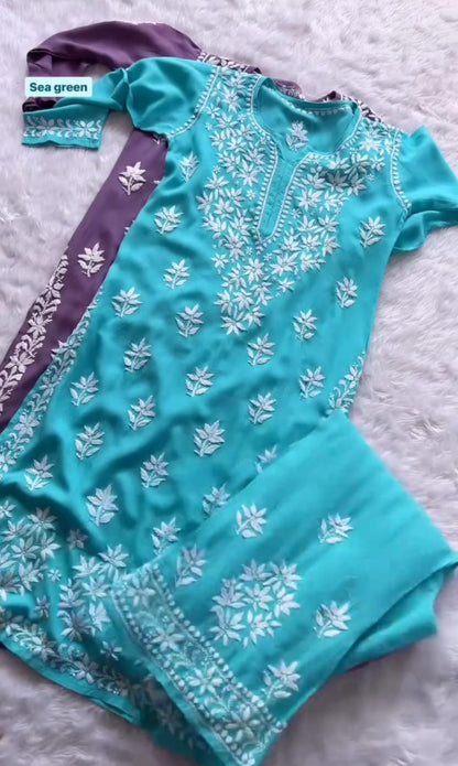 Summer Chikankari 2PC Suit