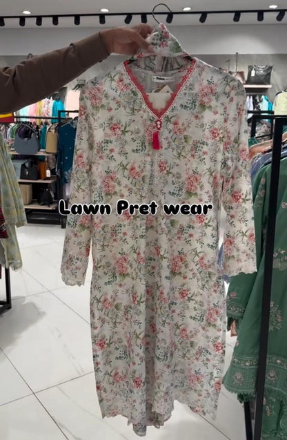 Lawn 3PC Suit for Women