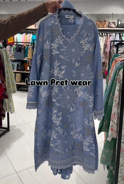 Lawn 3PC Suit for Women