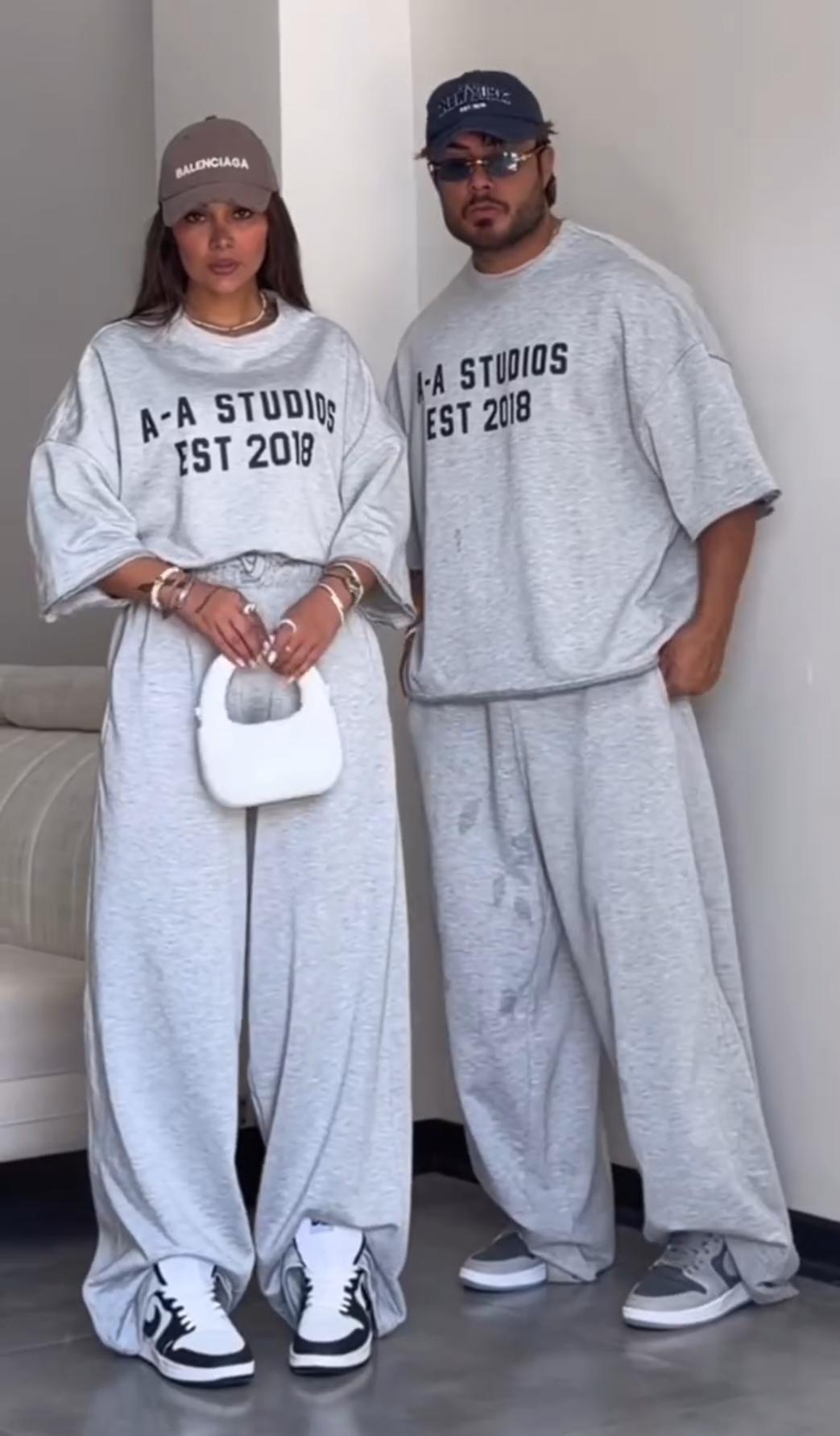 Couple Summer Tracksuit Set – Matching Outfit for Him &amp; Her