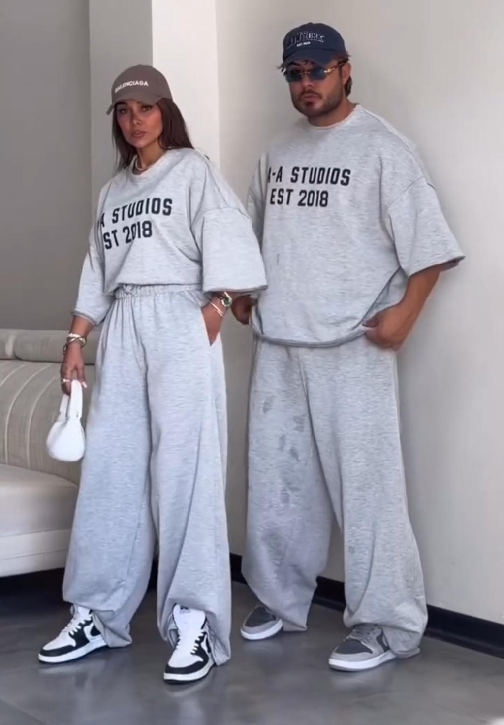 Couple Summer Tracksuit Set – Matching Outfit for Him &amp; Her