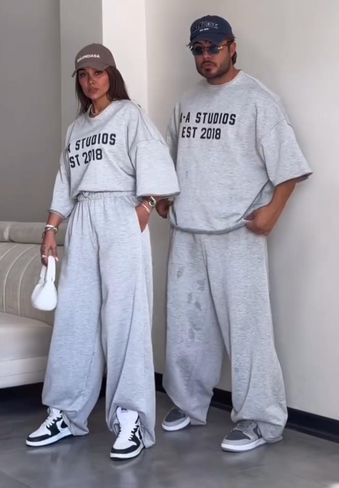 Couple Summer Tracksuit Set – Matching Outfit for Him &amp; Her