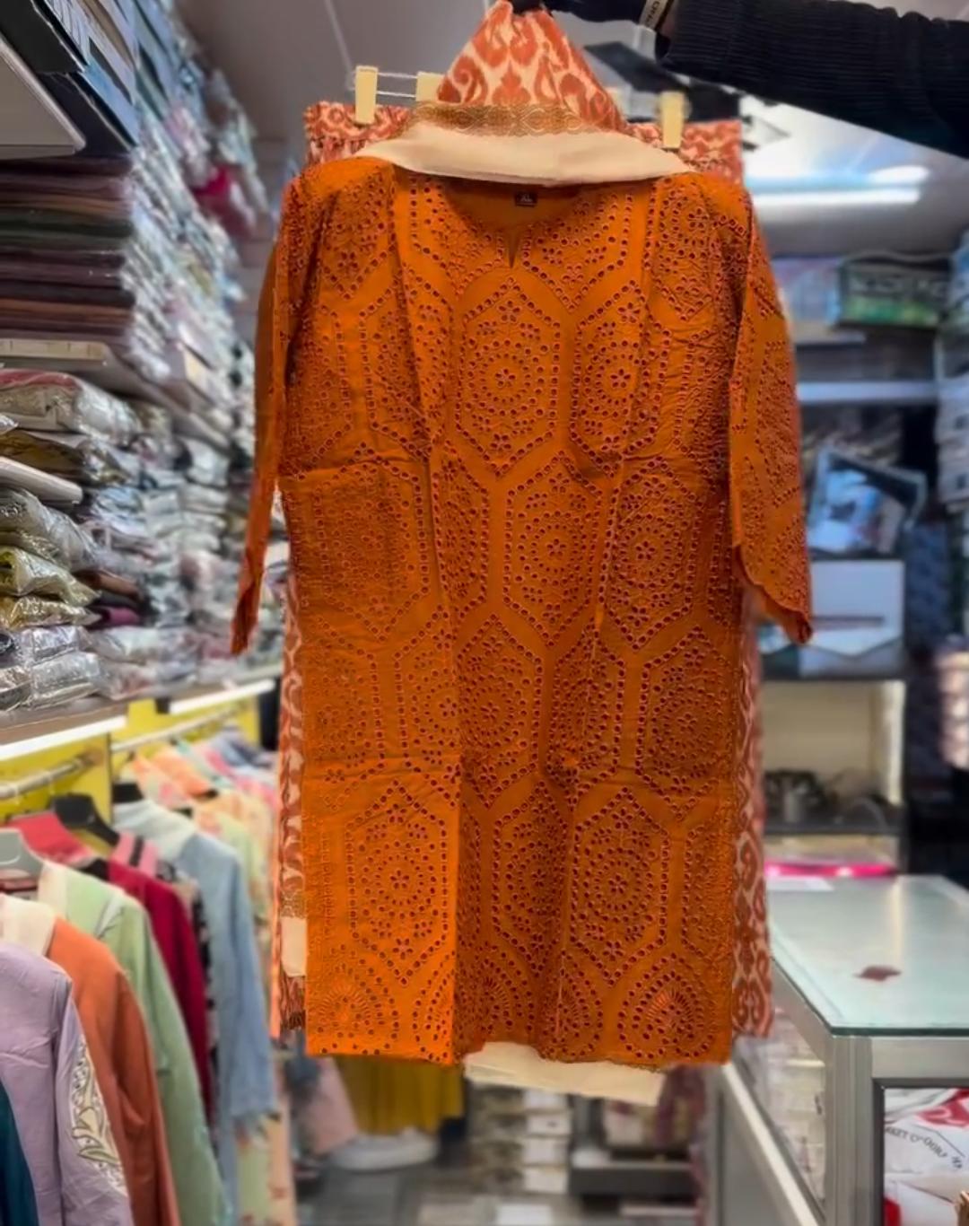Women's 3-Piece Summer Chikankari Suit