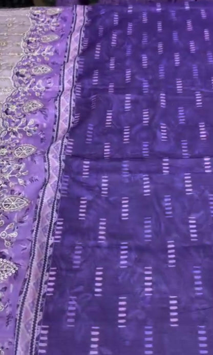Women Embroidery 3PCS Suit For Summers